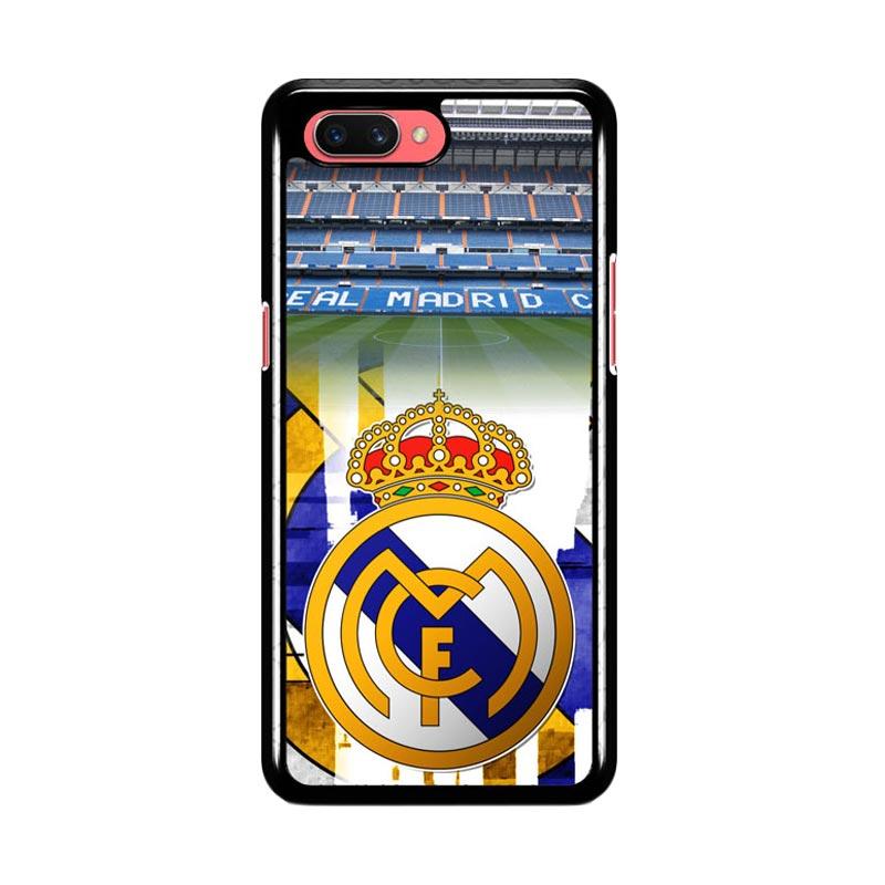 Jual Flazzstore Real Madrid Logo Wallpaper X3102 Premium Casing