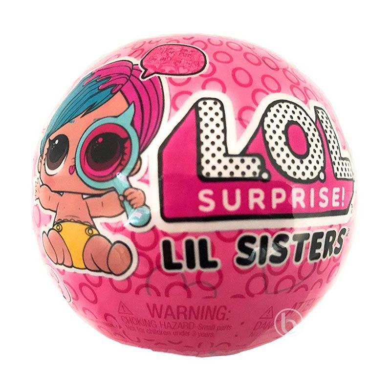 lol surprise lol surprise lil sister series 4 wave 2 eye spy doll mainan anak 2018 original usa full03