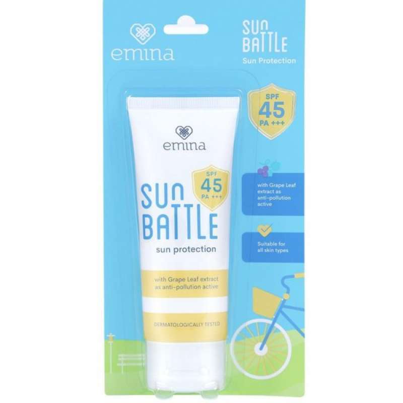 Emina sunscreen harga top