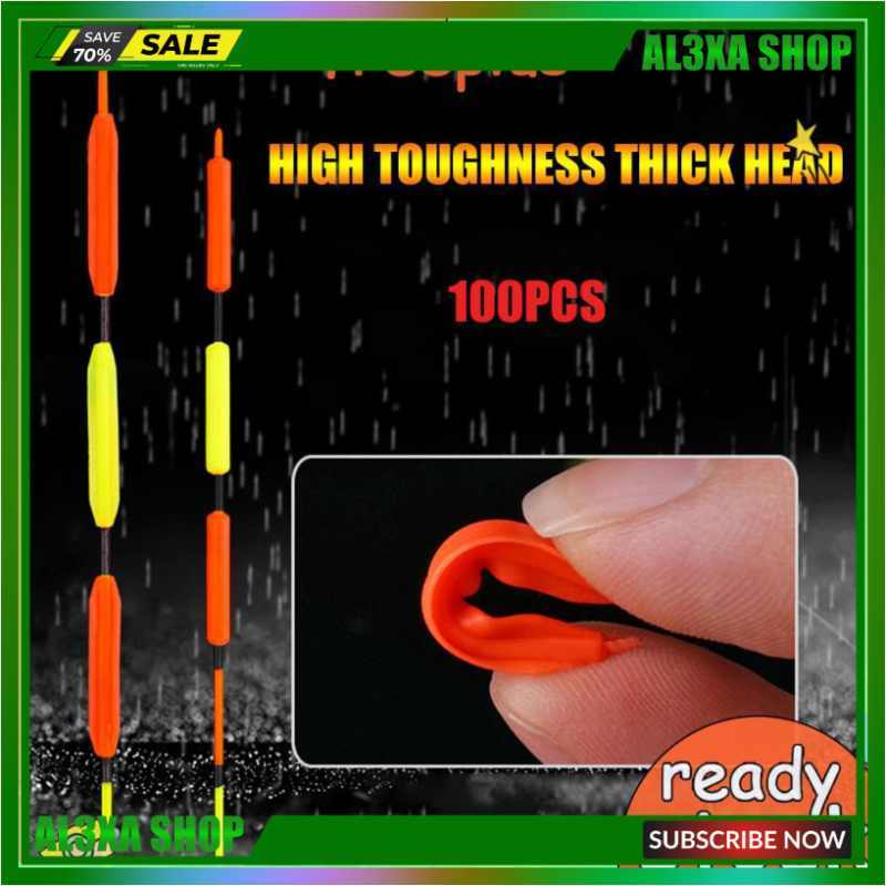 Promo 100pcsbag Floats Beads Indicator Beans Rig Carp Fishing Buoy