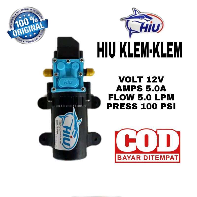 Promo POMPA AIR HIU POMPA DC 12V PENDORONG WATER HEATER SHOWER POMPA CUCIAN  MOTOR POMPA CUCI MOBIL - HIU KLEM-DRAT Diskon 35% di Seller OYI STORE -  Sumbersuko, Kab. Malang | Blibli