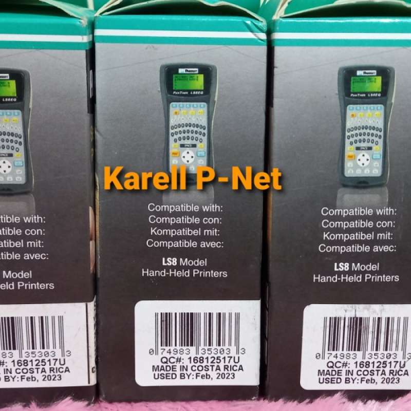 Jual RECOMMEND panduit self laminating P1 label cassette ...