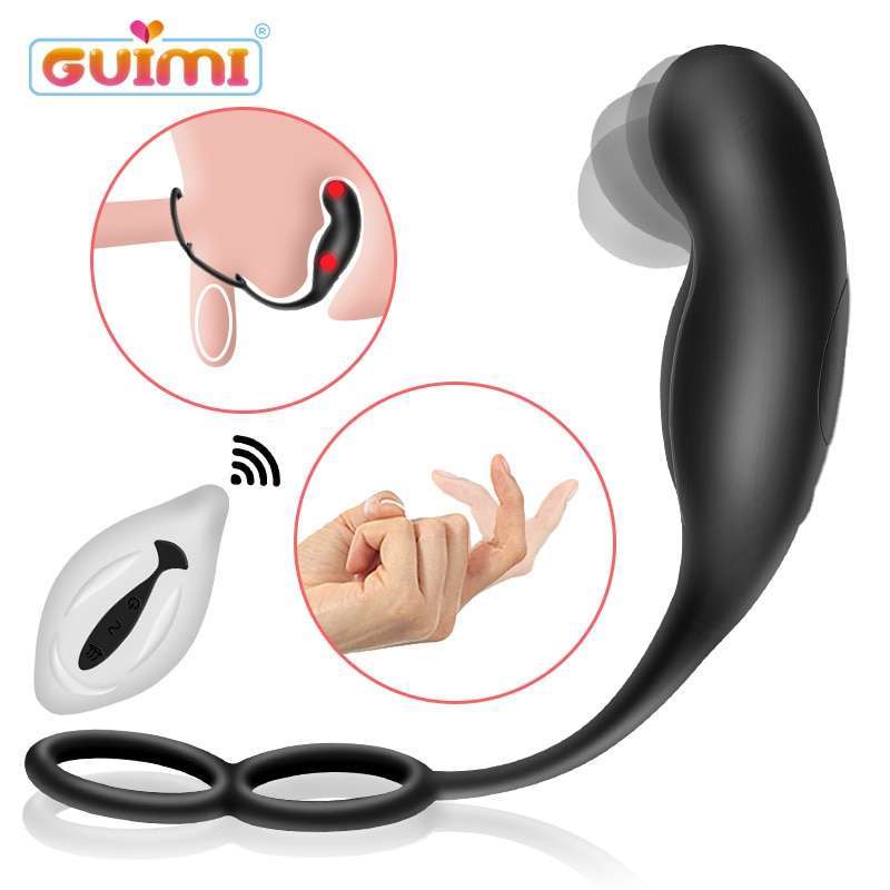 Jual Guimi Prostate Massager Vibrator With Rings Vibrating Anal Plug Gay Sex  Toys For Men Mastur Bator Remote Control Butt Plugs Adult Di Seller Baisno  - Tambora-2, Kota Jakarta Barat | Blibli