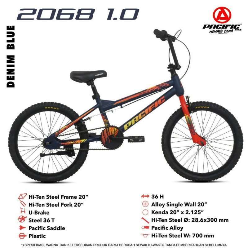 Jual Sepeda Anak Pacific BMX 2068 1.0 20 Inch Garansi SNI di