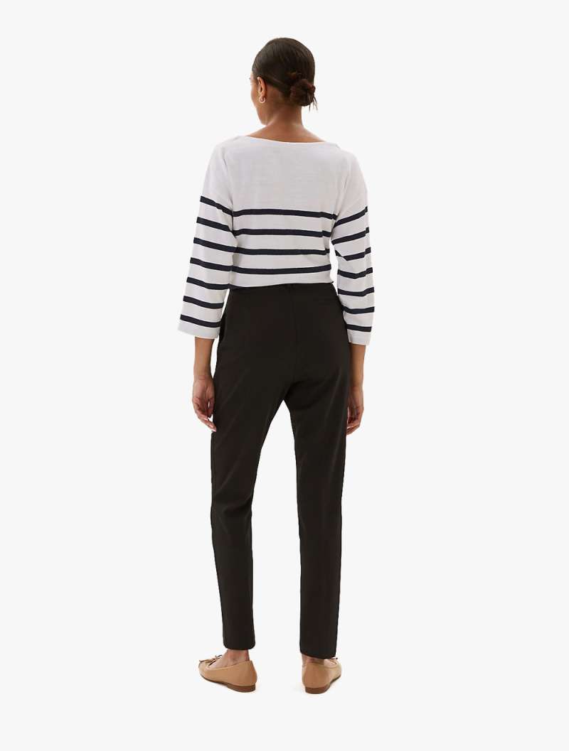 Slim Fit Ankle Grazer Trousers 