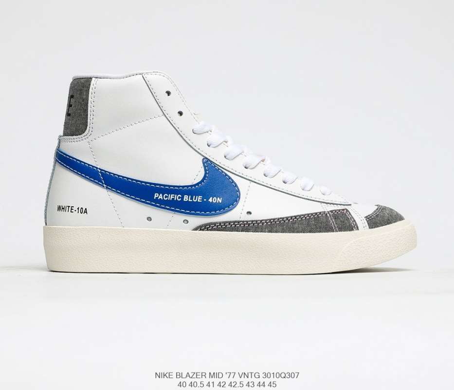 Jual Original NIKE Blazer Mid'77 color code left-right asymmetric structure  NIKE middle top skateboarding shoe new NIKE Blazer has a new operation 3010  - 42 di Seller Lan Zhongqiong Shop - | Blibli
