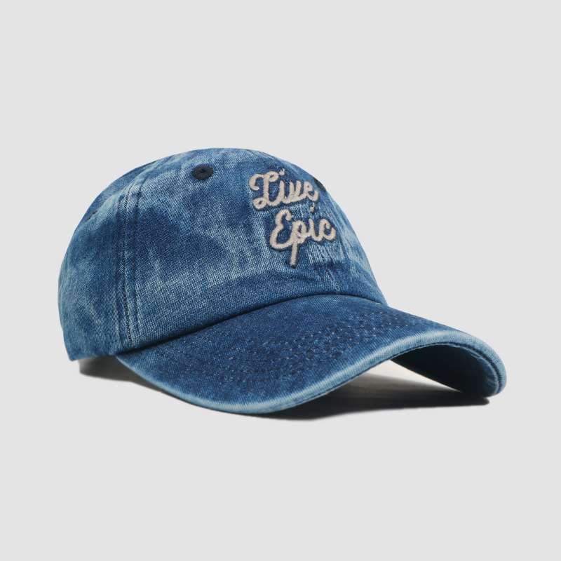 Topi Live Epic Washed Denim Hat Light 