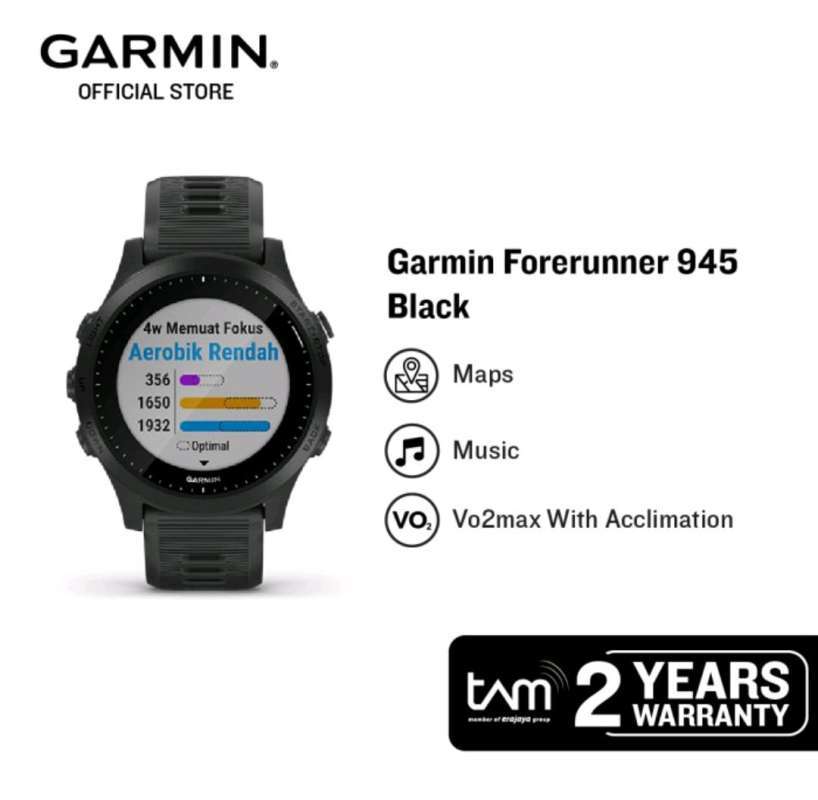 Promo Garmin Forerunner 945 Smartwatch Diskon 10 di Seller Smart