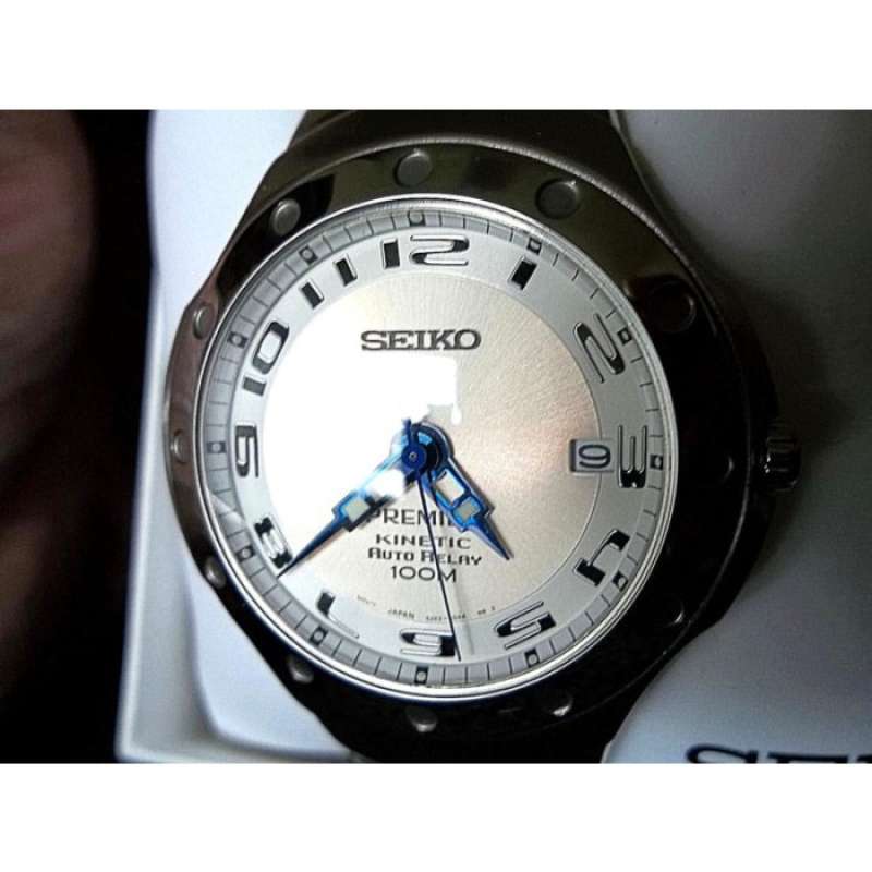 Jual Jam Tangan Pria Seiko Premier Kinetic SMA165 SMA165P1 Original GARANSI  RESMI di Seller CHY - Kota Surabaya, Jawa Timur | Blibli