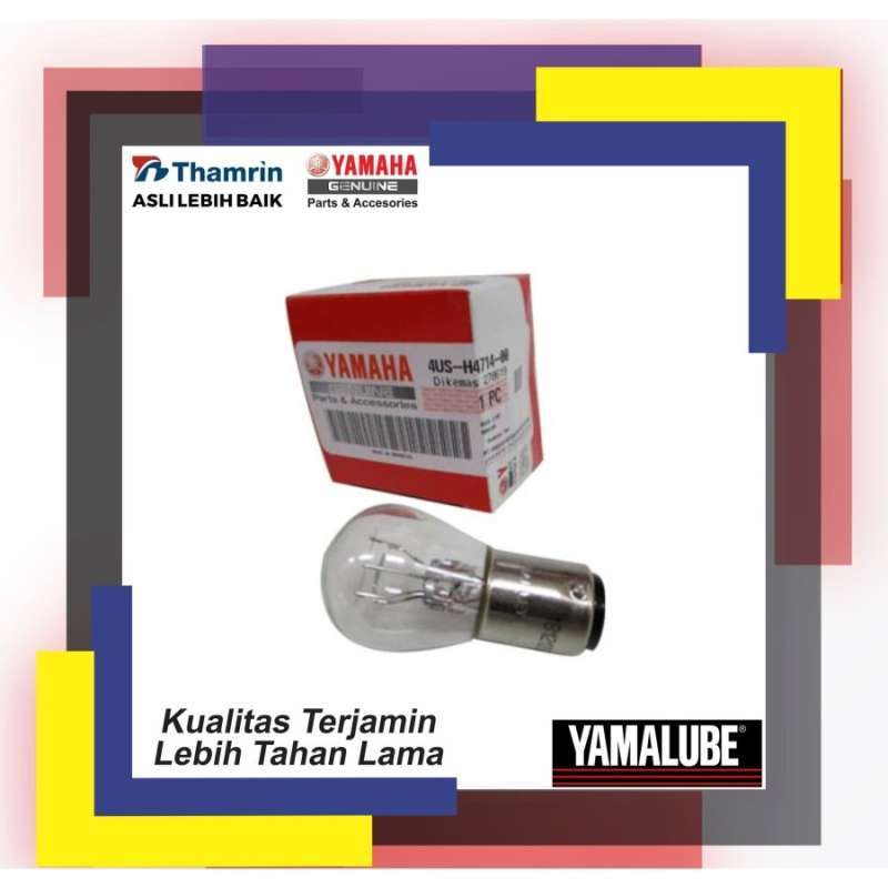 Jual BULB (T105) / BOLA LAMPU STOP BELAKANG YAMAHA - White di ...