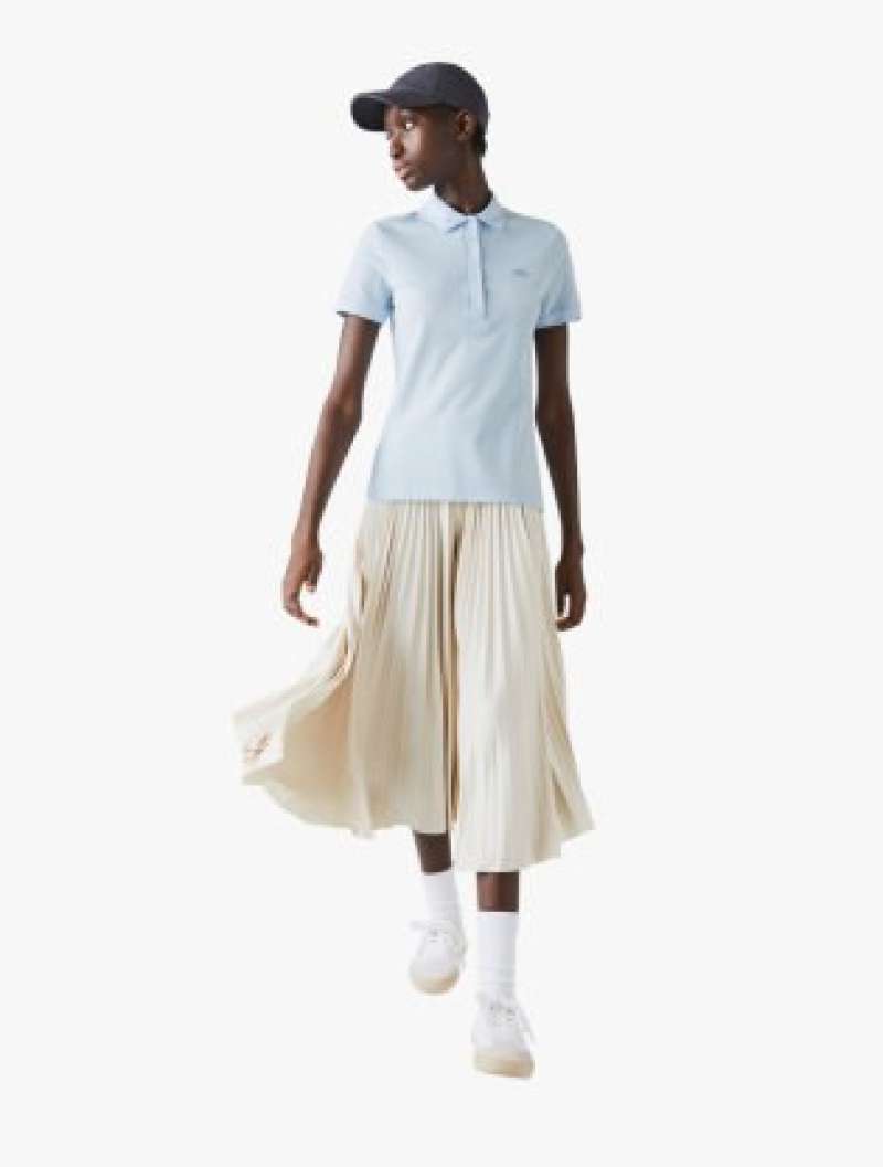 Stretch Cotton Piqué Polo Shirt 