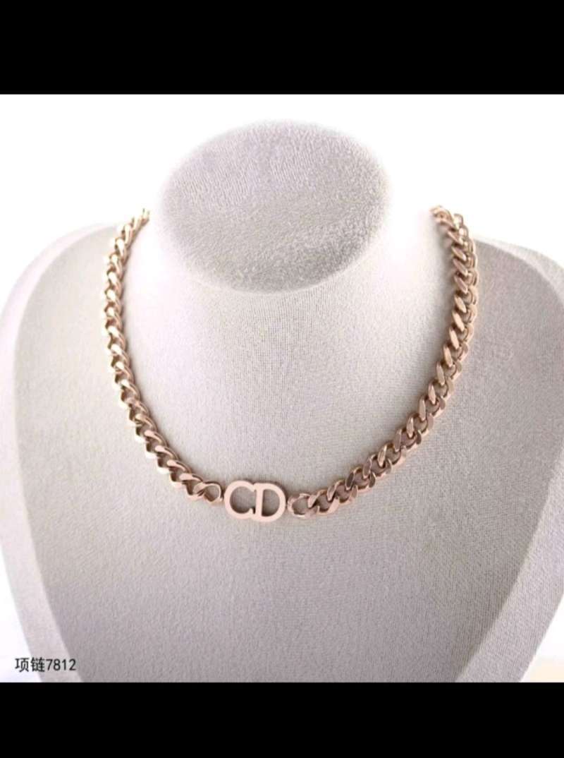 Jual Kalung Titanium Dior steel di 