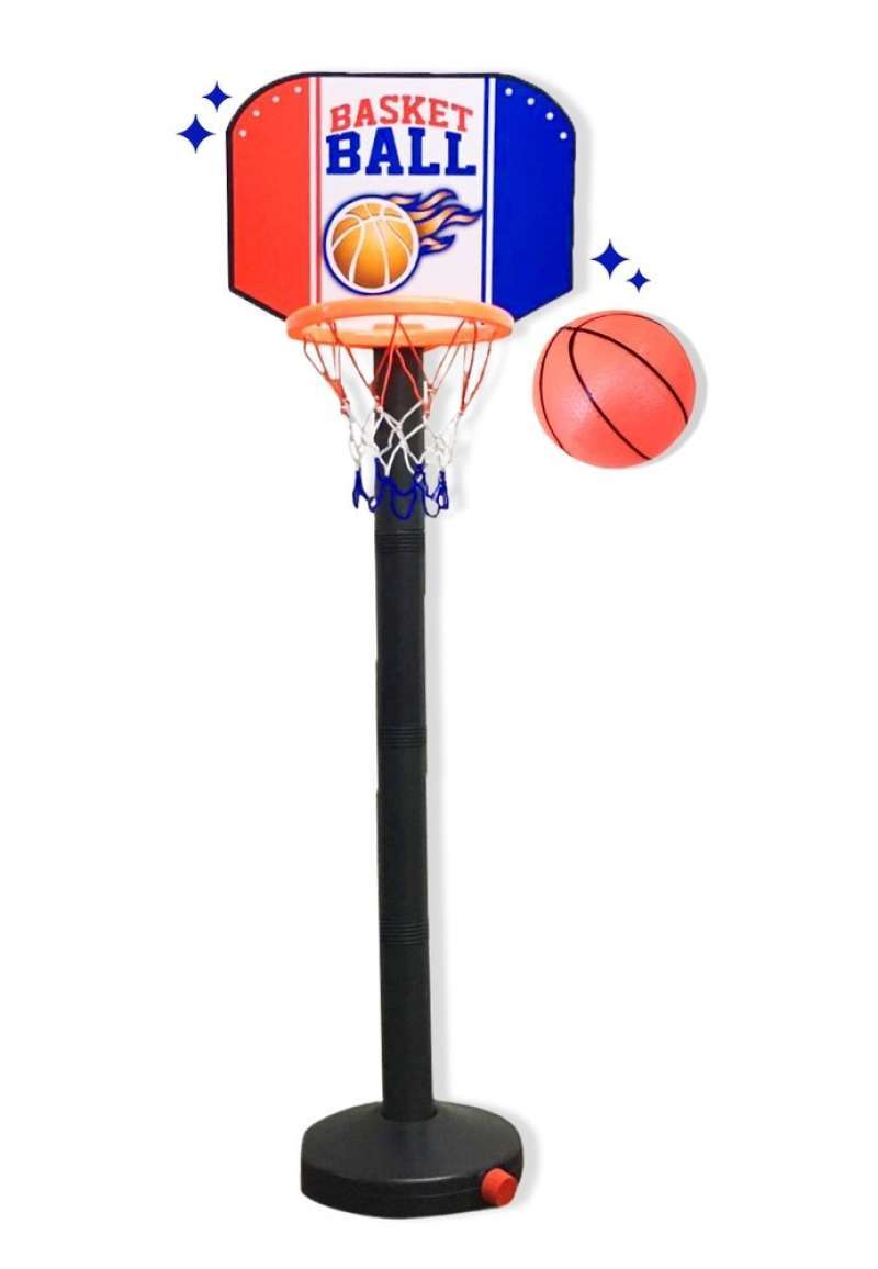 Promo Mainan Anak Nba Basketball Tiang Bola Basket Ball Ring 100