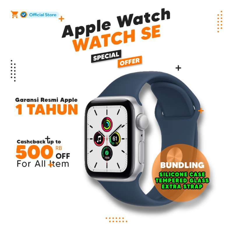 Apple Watch SE 44mm 40mm Alum Case 