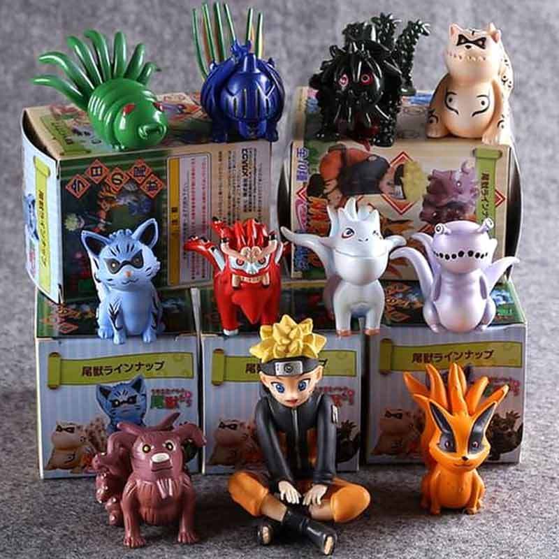 Jual Enikee Naruto And 9 Bijuu Set Action Figure Online Februari 2021 Blibli