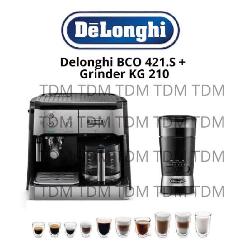 Mesin Kopi Delonghi Combi BCO 421.S 