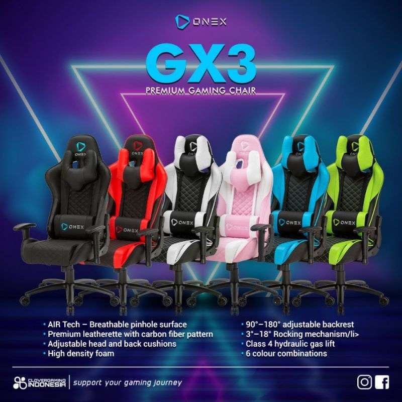 Onex sales gx3 pink