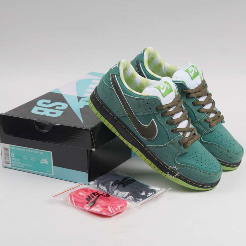 nike dunk low pro green