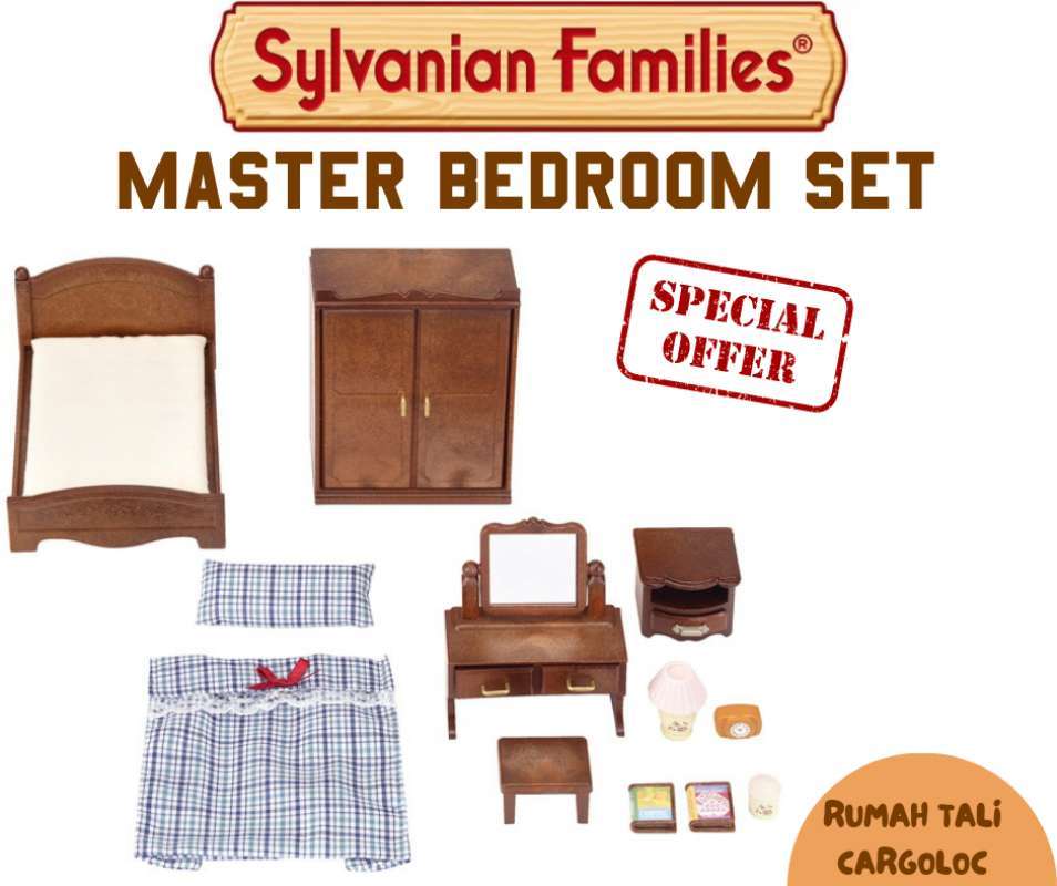 Sylvanian families 2025 master bedroom set