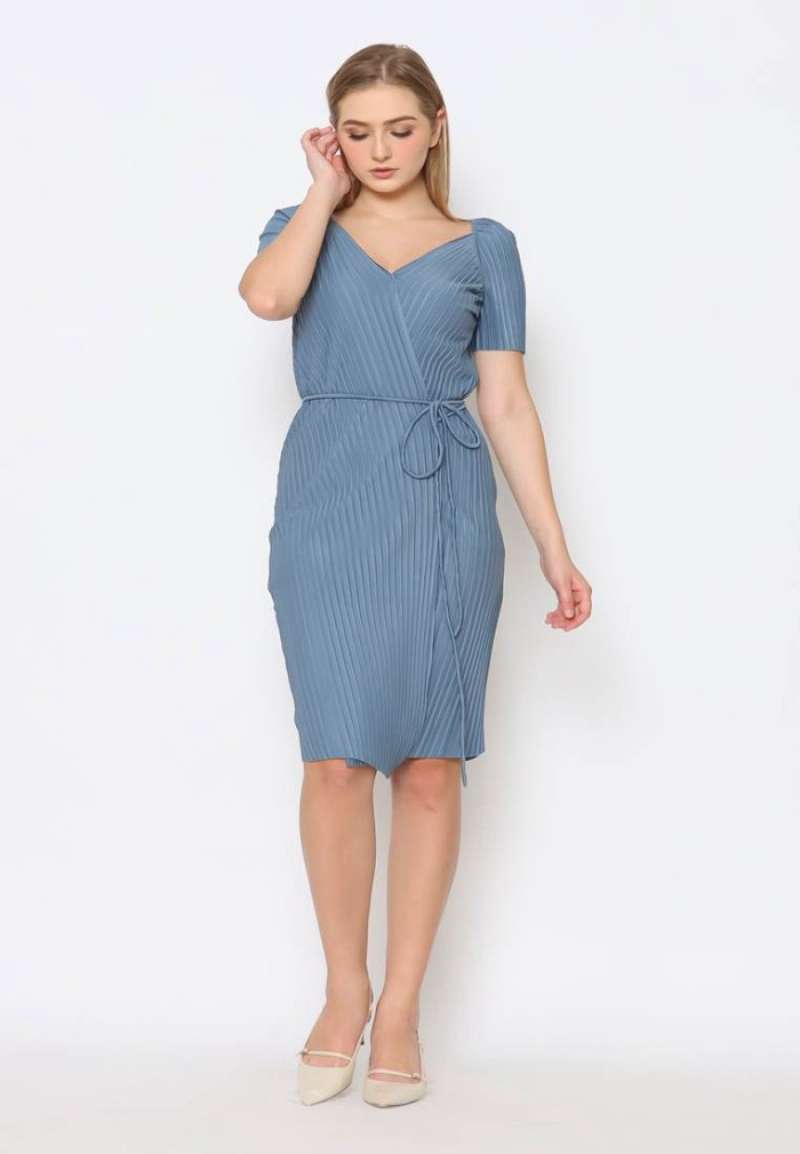 Promo Dress Pleat Kimono di Seller 