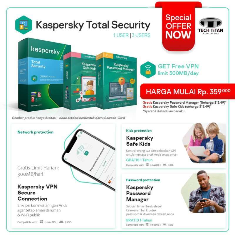 Jual Gratis Ongkir Antivirus - Kaspersky Internet Security ...