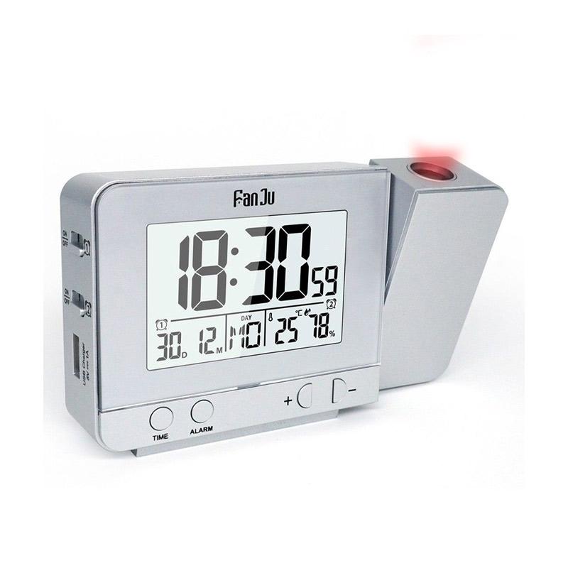 Jual Fanju Fj3531 Projection Alarm Clock Digital Date Snooze Function Backlight Projector Desk Table Led Clock With Time Projection Murah Maret 2020 Blibli Com