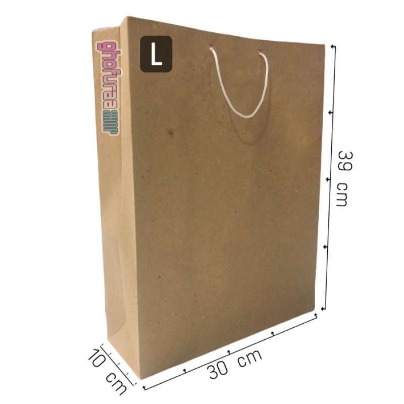 Ukuran paper sale bag