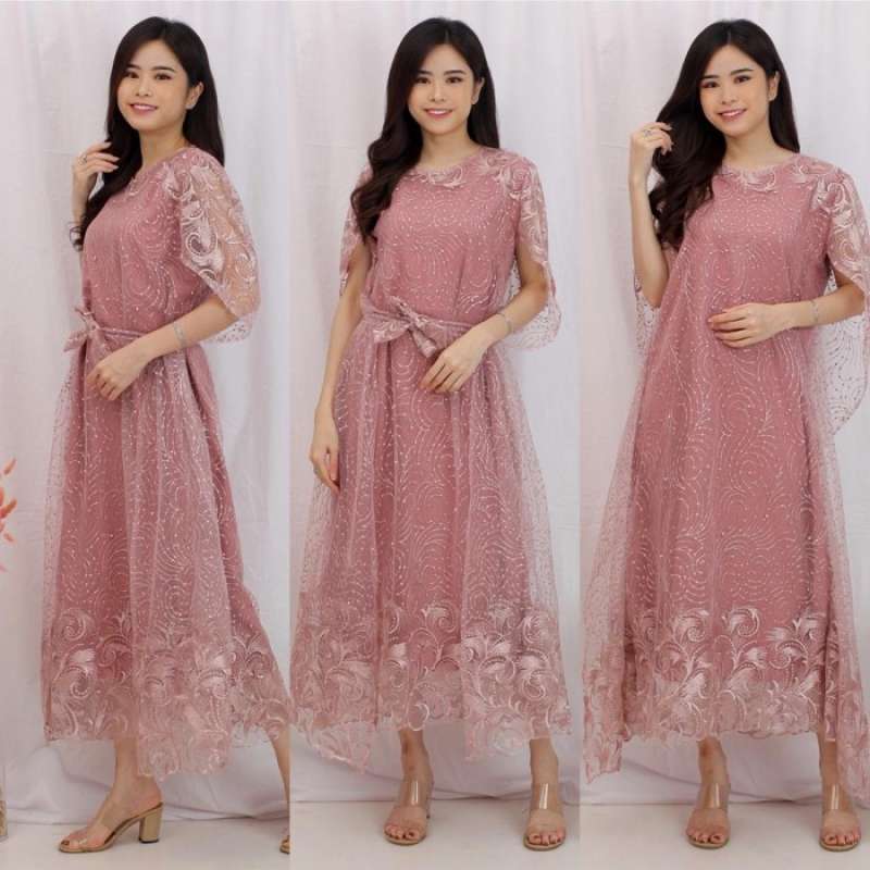 Brokat online long dress