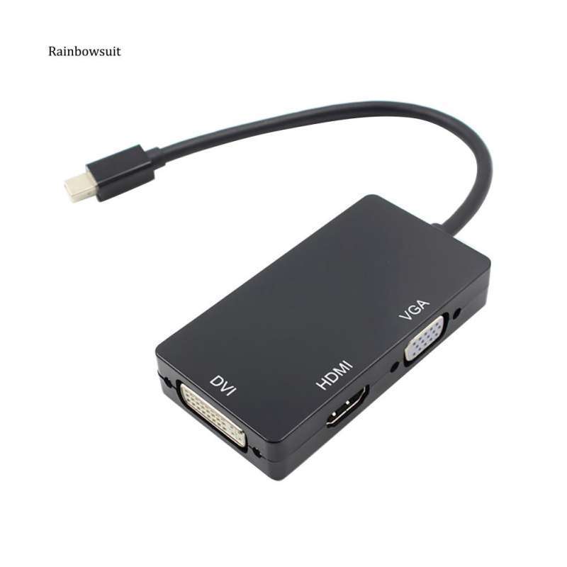 Mini Display Port DP ke HDMI VGA DVI 