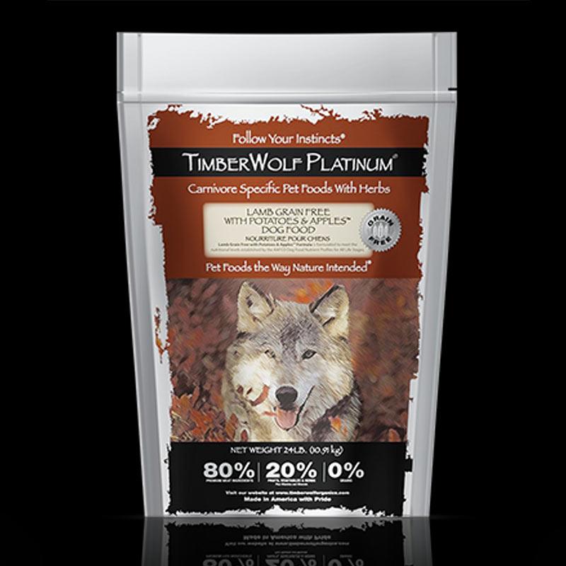 Timber wolf dog food online