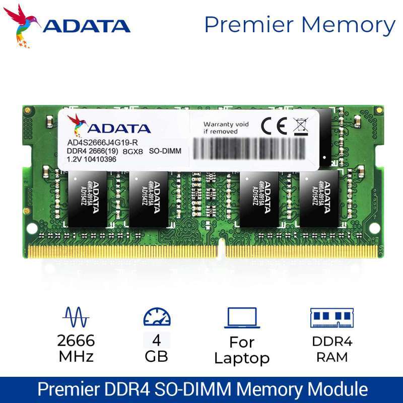 Jual Adata Premier Ddr4 2666mhz So-dimm RAM 260-pin Untuk Laptop