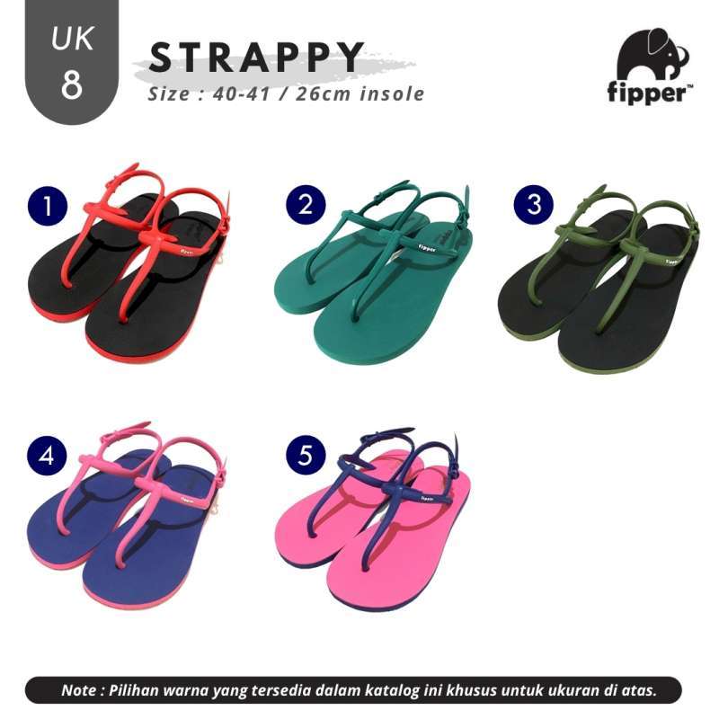 Sandal discount fipper strappy