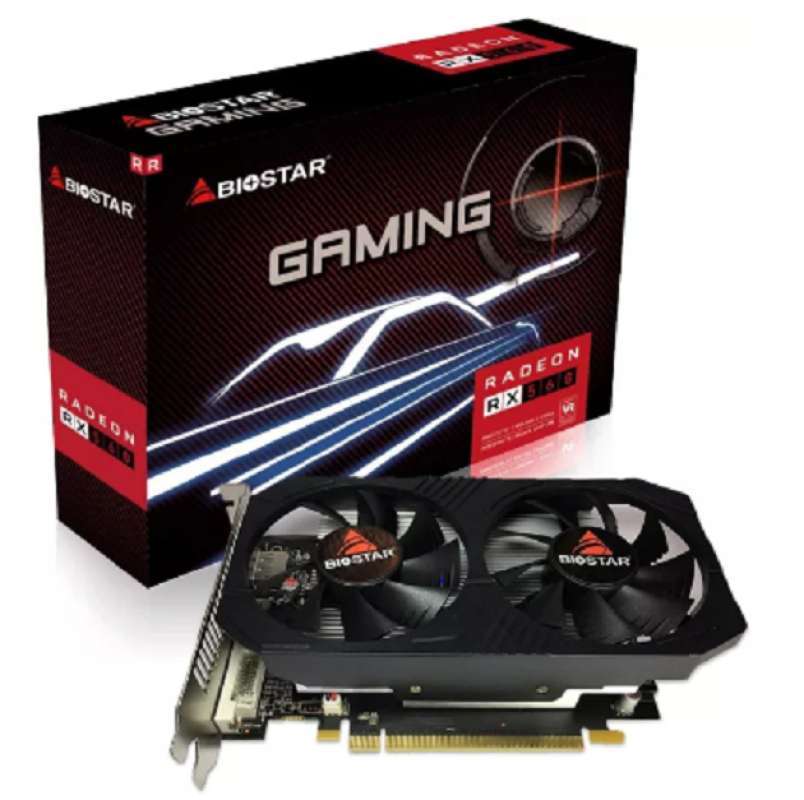 HOT Biostar Rx 550 4gb Gddr5 128bit VGA RX 550 4GB Biostar