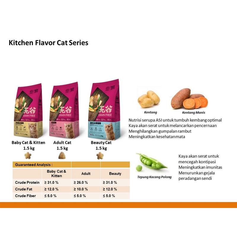 Kitchen flavor kitten clearance