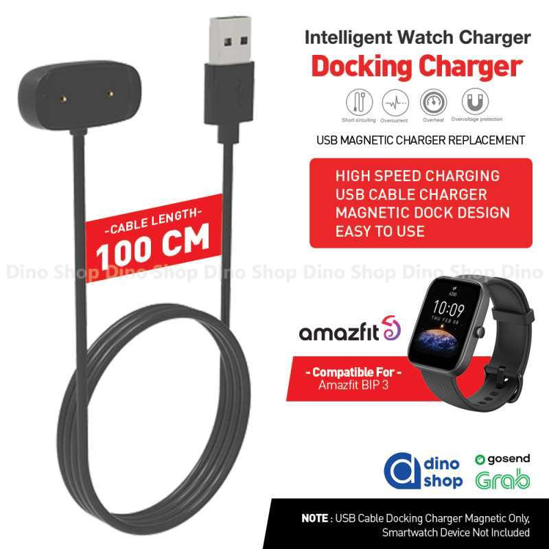 Jual USB Cable Dock Charger Magnetic For Amazfit Bip Bip3 Pro