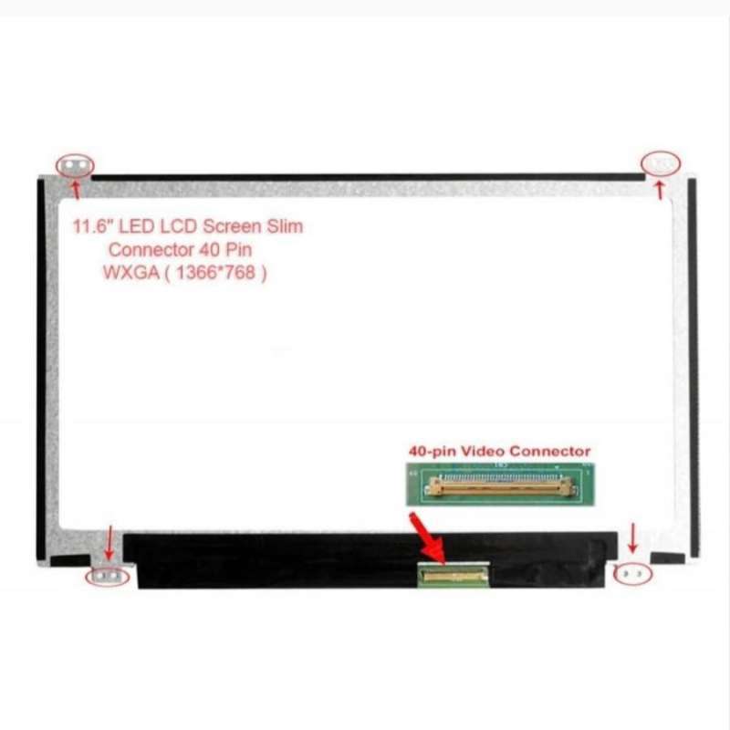 Jual LCD LED Acer Aspire One 722 AOD 