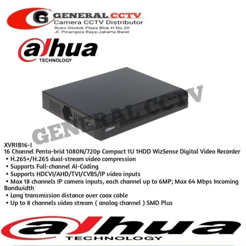 Harga dvr discount dahua 16 channel