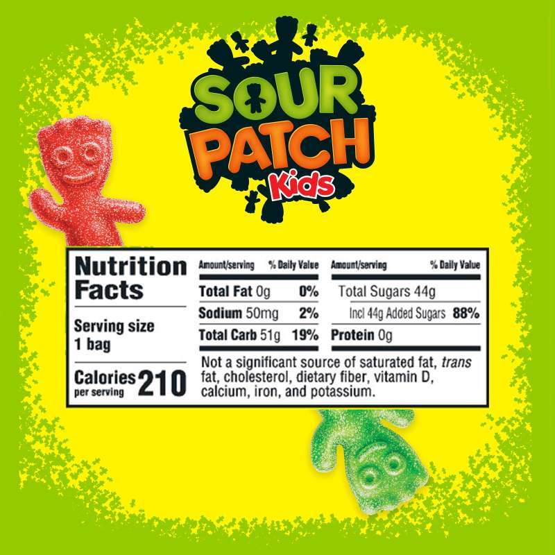 Jual SOUR PATCH KIDS SOFT & CHEWY CANDY 56 GR di Seller FOOD ...