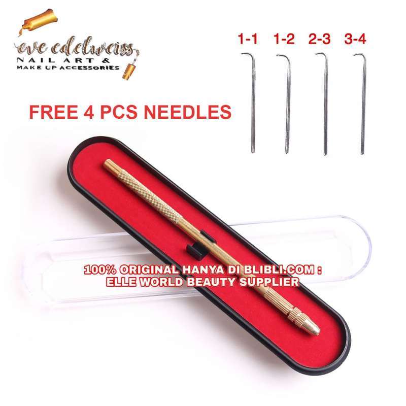 Tebru Making Kit And Supplies,Curved Sewing Needles,Hair Thread