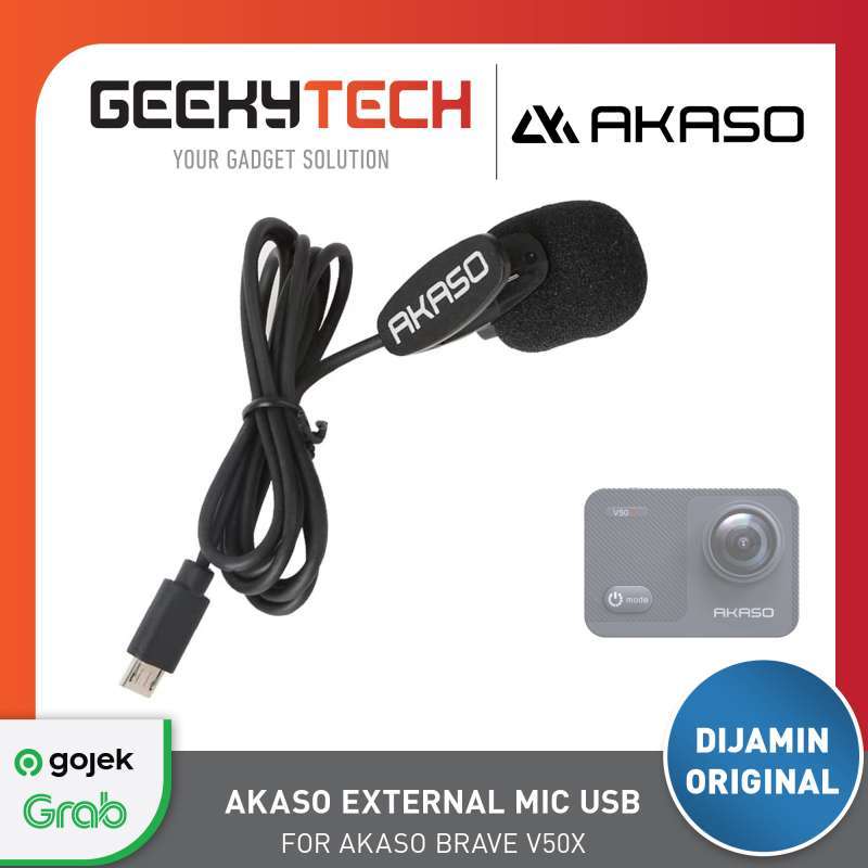 External Akaso Kamera Jual Akaso V50 Pro External Microphone For - Main Image