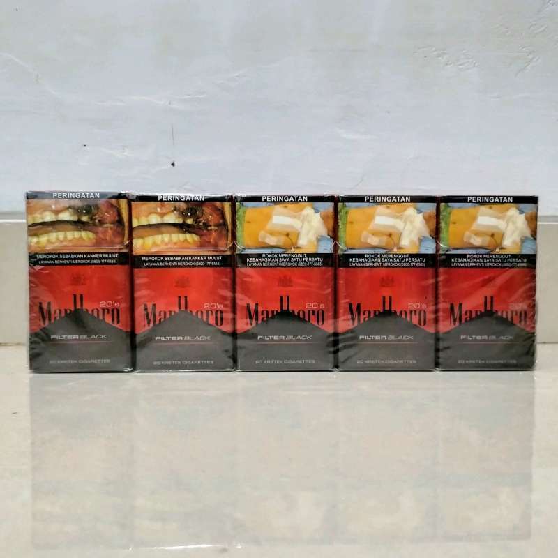 Jual Marlboro Filter Black 20 ( 1 Slop ) Di Seller Karona Jaya