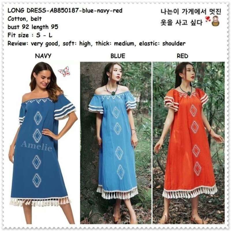 floral flowy midi dress Sapphire Bloom Midi Dress S