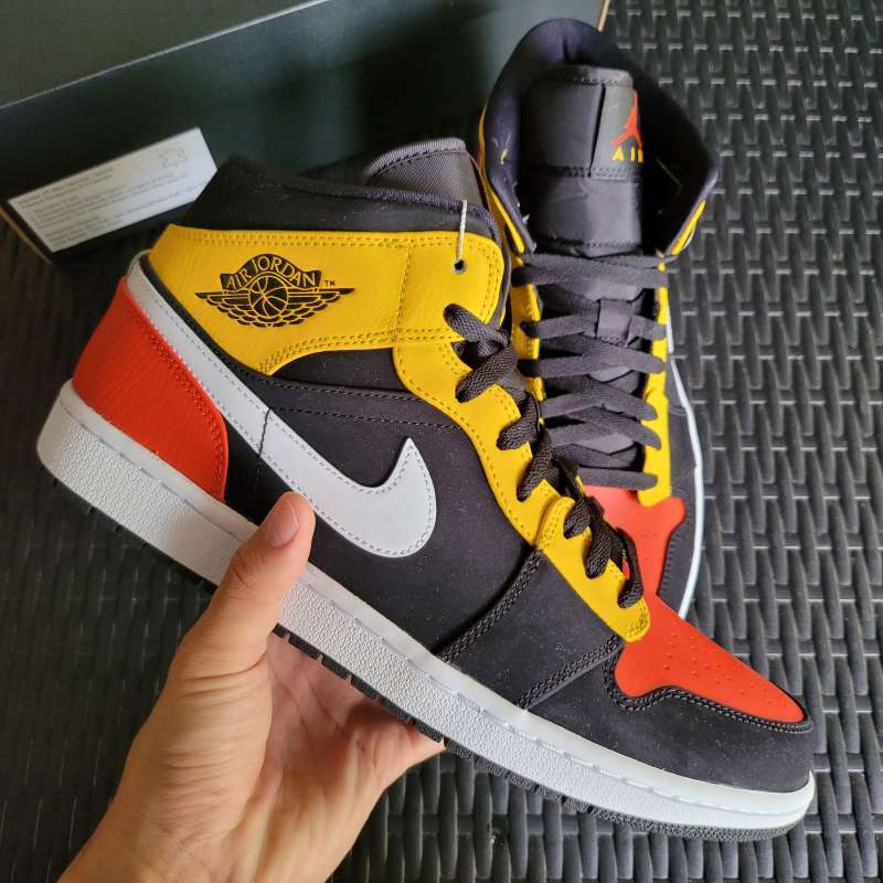 Jual Air Jordan 1 Mid Se Black Amarillo Orange Ragyun Yellow White Di Seller Forbs Rawa Buntu Kota Tangerang Selatan Blibli