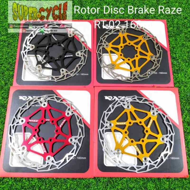 Rotor disc brake sepeda clearance