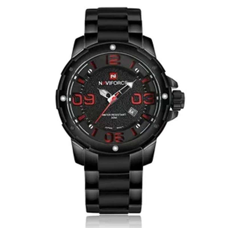 Promo Jam Tangan Naviforce 9078 M2 Jam Naviforce Original 9078 La Stainless Steel Hitam Jam Tangan Navyforce 9078 Jam Tangan Pria Murah Jam Pria La St Diskon 41 Di Seller Jamdunia