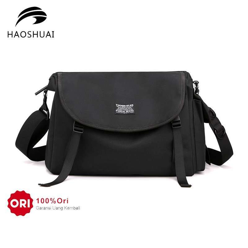 Promo HAOSHUAI 8805 Tas Selempang Pria Wanita Tas Ransel Pria
