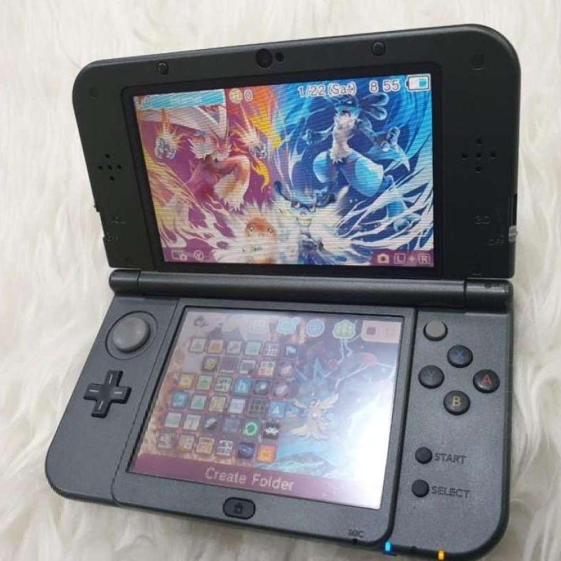 Jual Nintendo New 3ds Xl New 3dsxl Black Ori Usa 1800 Game Emu