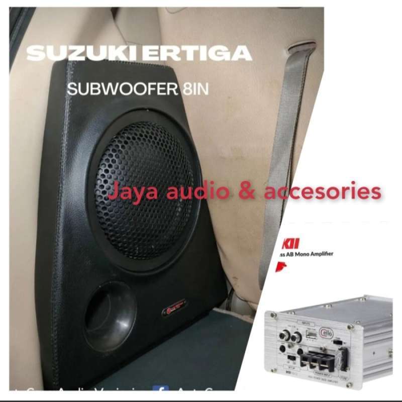 Jual Subwoofer PNP Cello 8 W8E plus Power Suzuki Ertiga Dan Mobil