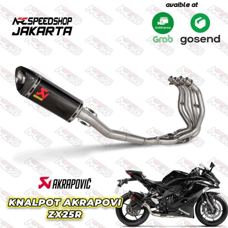 Akrapovic full deals system zx25r