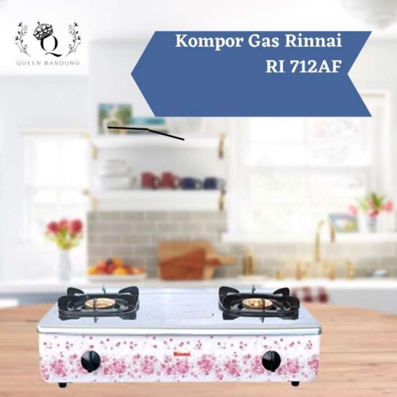 Jual Kompor Gas Rinnai RI 712 AF di Seller Queen Bandung II Official Store  - Toko Laris ( Queen Bandung 2) | Blibli